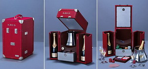 Krug Escape Artist Champagne Trunk Collection