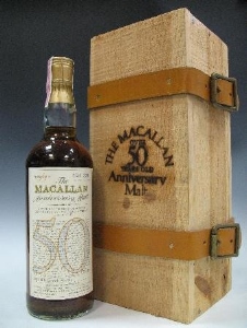 50-летнее виски Macallan продано с аукциона за 11,75 тысяч фунтов