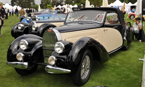 1939 Bugatti Type 57 3 Position Drophead