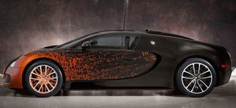 Bugatti Veyron Grand Sport 2012 года Бернара Вене