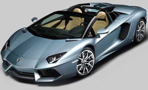 Родстер Lamborghini Aventador LP 700-4 2013 года