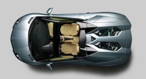 Родстер Lamborghini Aventador LP 700-4 2013 года