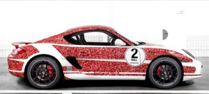 2-Mill Cayman в честь 2 миллионов поклонников Porsche на Facebook