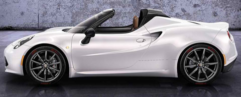 концепт Alfa Romeo 4C Spider 2014