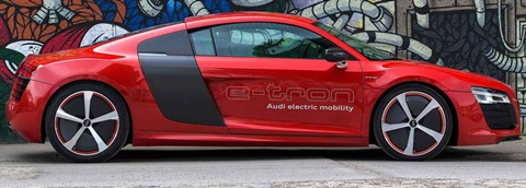 концепт Audi R8 e-tron 2013