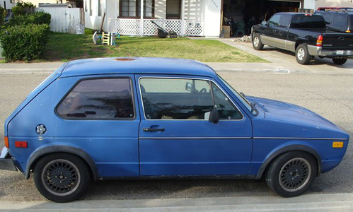 медленные автомобили 1979 Volkswagen Rabbit Diesel