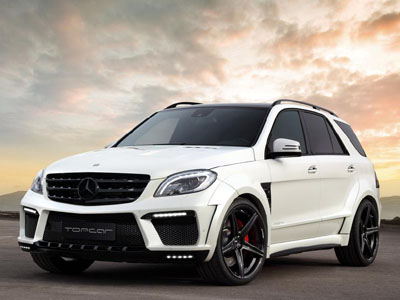 автомобили для российского бездорожья Mercedes-Benz ML 63 AMG