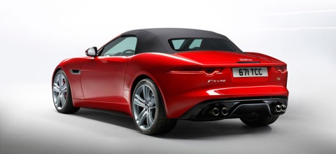 спортивный кабриолет Jaguar F-Type 2013 года