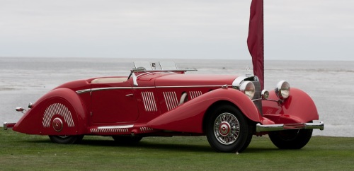 Mercedes Benz 540K модель Roadster Mayfair