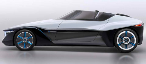 концепт Nissan BladeGlider 2013