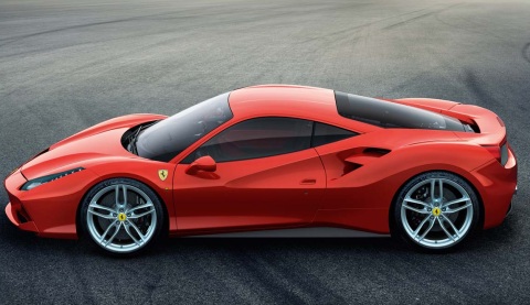 новый Ferrari 488 GTB