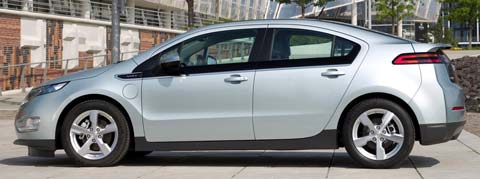 самые экономичные автомобили 2013-2014 Chevrolet Volt 2013