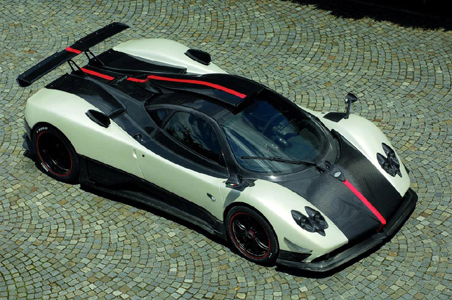 самые дорогие машины 2012-2013 Pagani Zonda Clinque Roadster