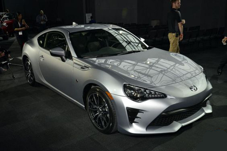 данные Toyota GT86