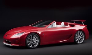 Lexus выпустит родстер версию LFA в 2014 году