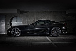 Тюнинг в черных тонах - Ferrari 599 GTB Черный граф 