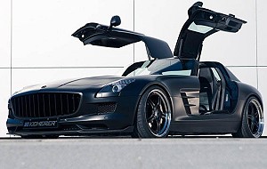  Черный Mercedes Benz SLS AMG от Kircherer