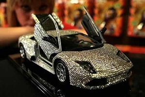 Lamborghini Murcielago LP 640 украсили кристаллами Swarovski