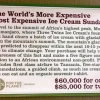 Самое дорогое в мире сливочное мороженое с фруктами стоит 60,000 долларов