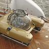Яхта с подводной лодкой от Trinity 